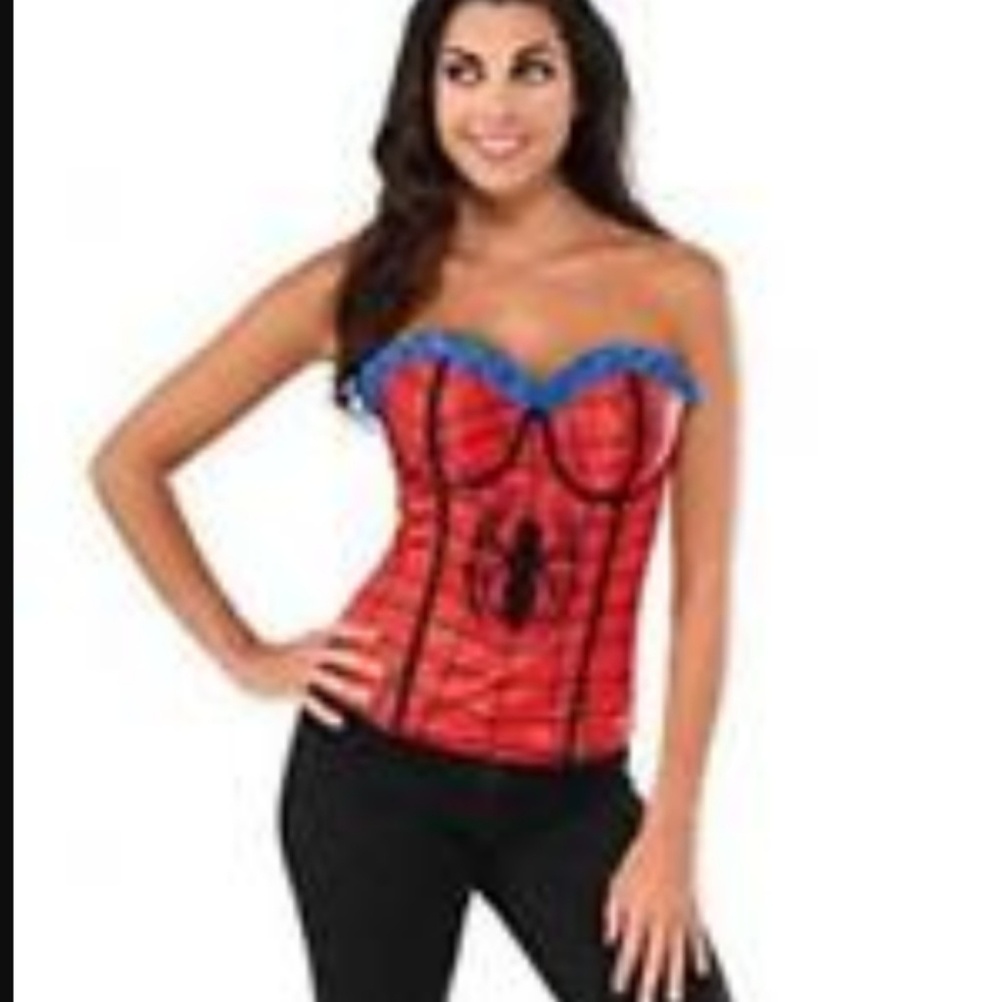 Spider-Girl Classic Adult Womens Corset